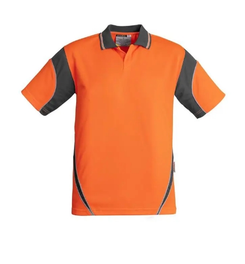 Picture of Syzmik, Mens Hi Vis S/S Aztec Polo